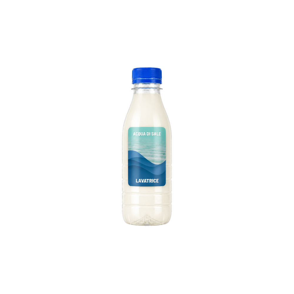 Detersivo Lavatrice Acqua di Sale, flacone da 0,5 litri