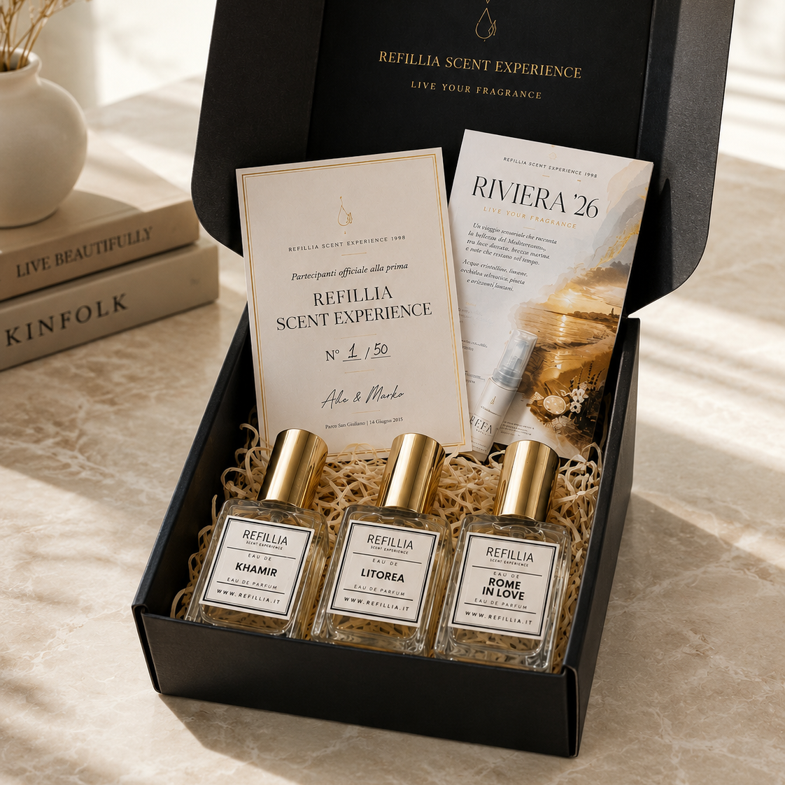 Box Refillia Scent Experience