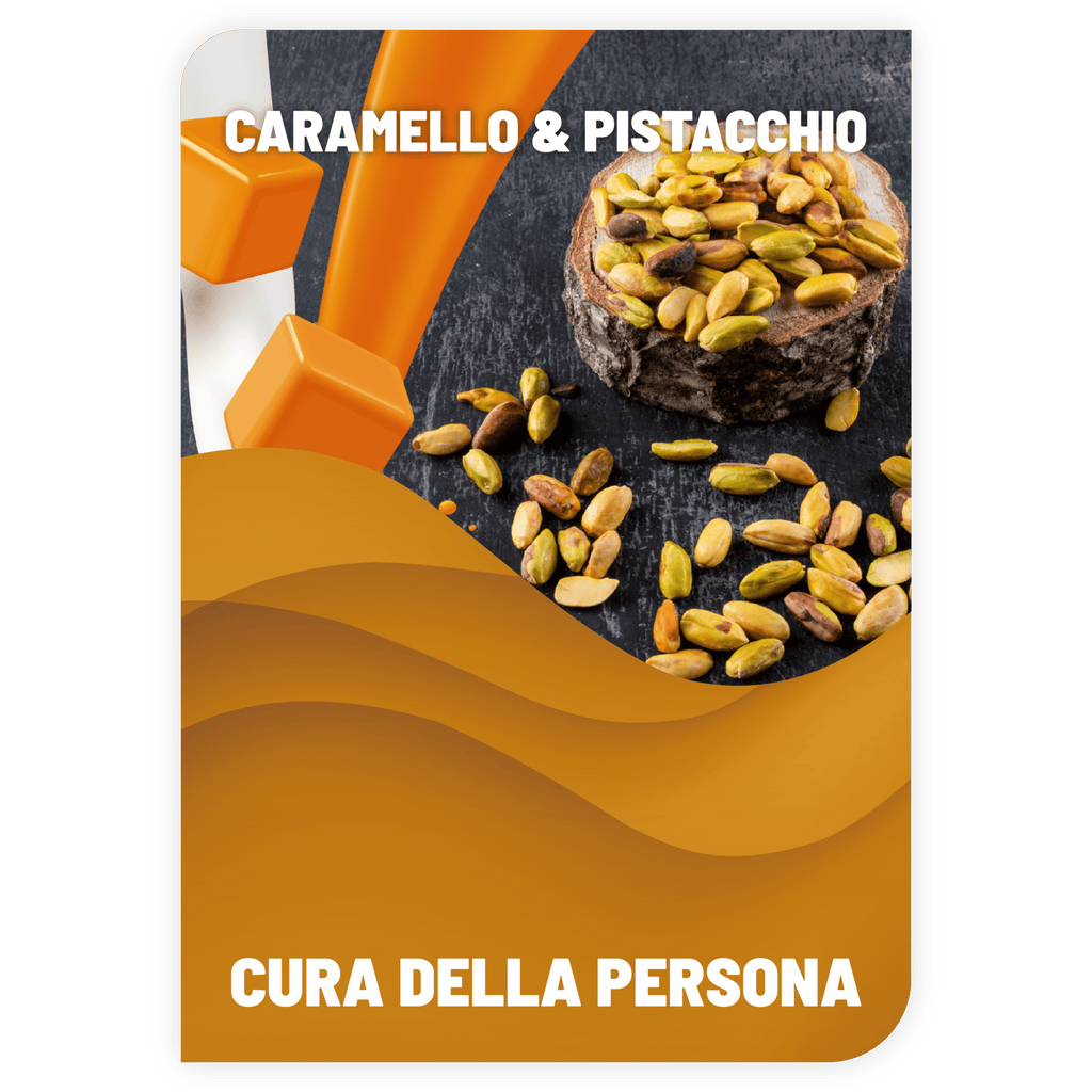 Bagnoschiuma Caramello e Pistacchio