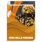 Bagnoschiuma Caramello e Pistacchio