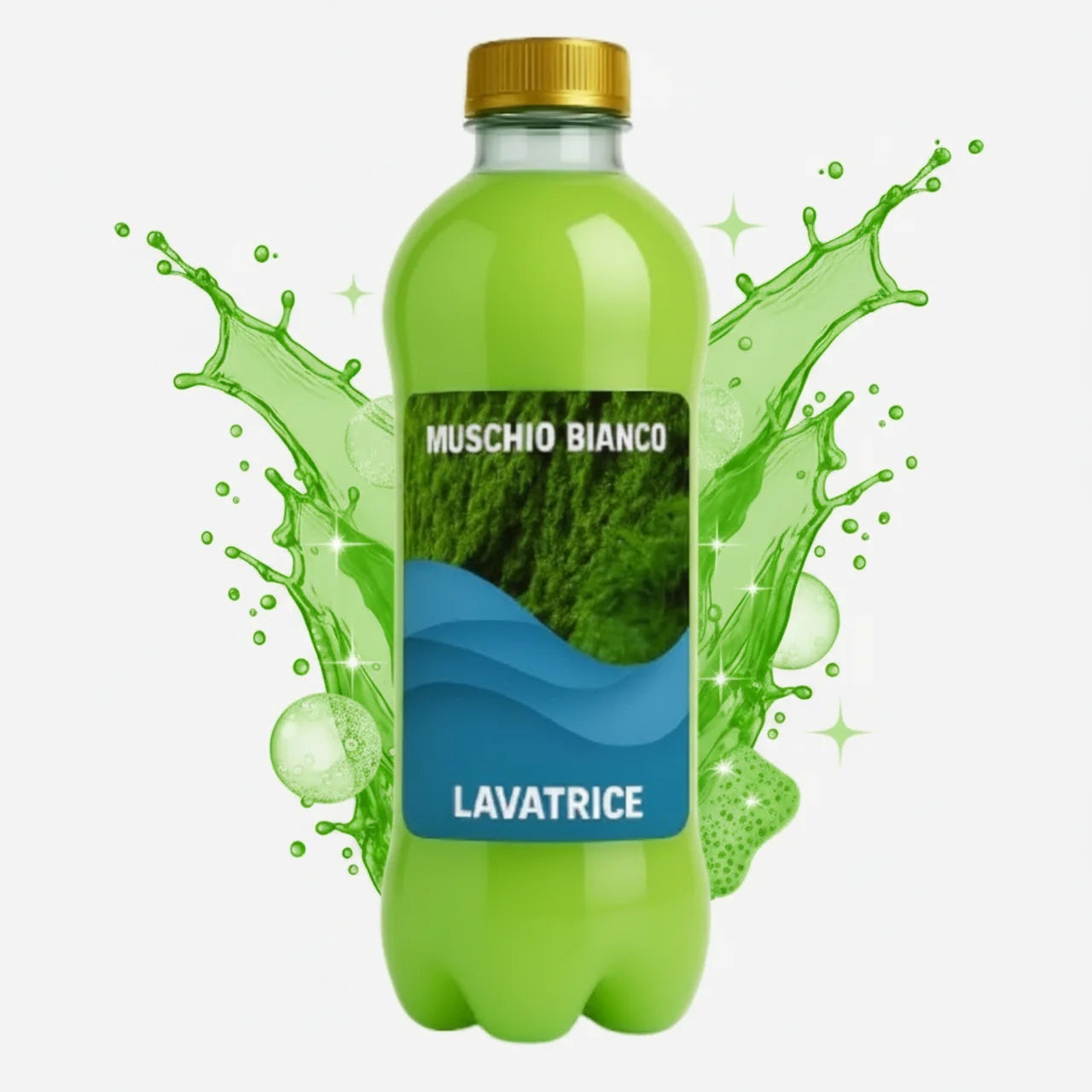 Detersivo Lavatrice Muschio Bianco