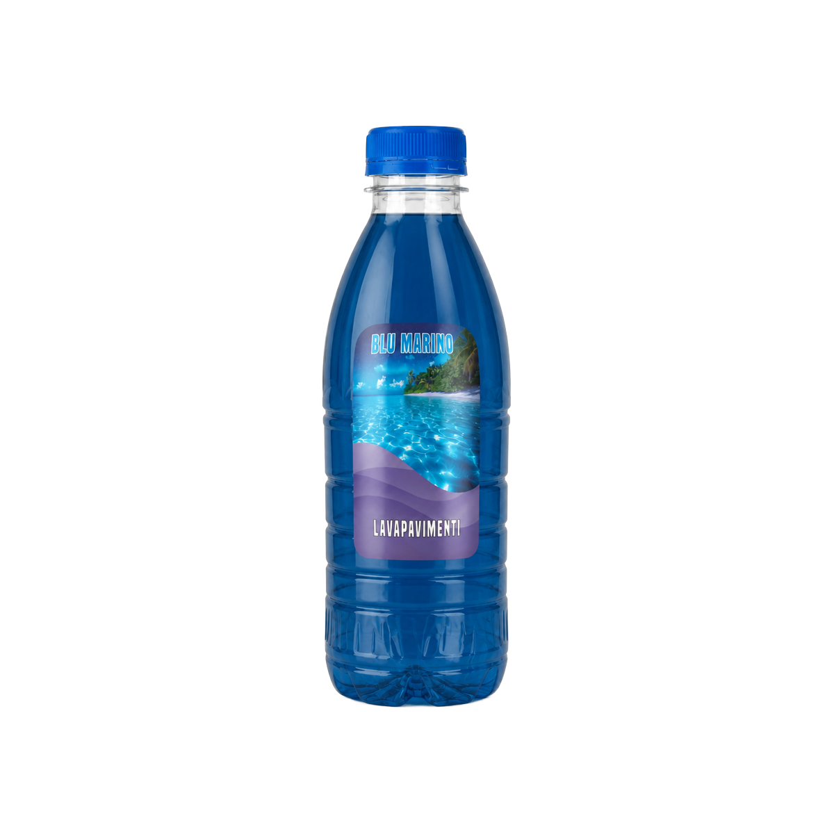 Lavapavimenti Blu Marino, flacone da 1 litro