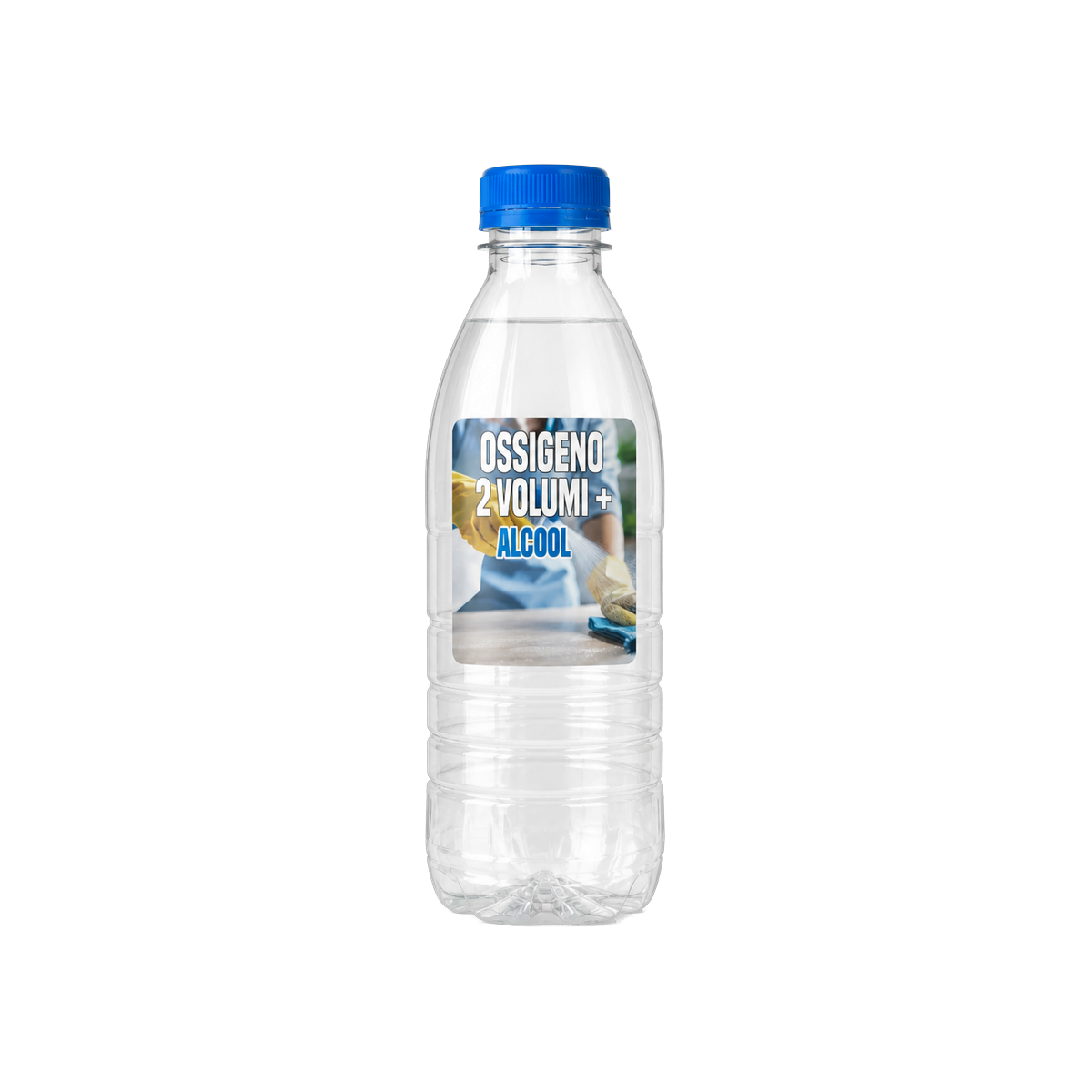 Ossigeno 2 Volumi + Alcol, flacone da 1 litro