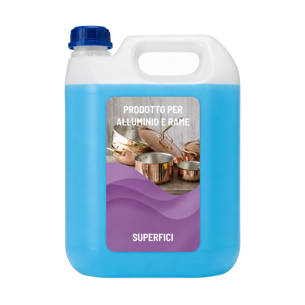 Prodotto Detergente per Alluminio e Rame, tanica da 5 litri